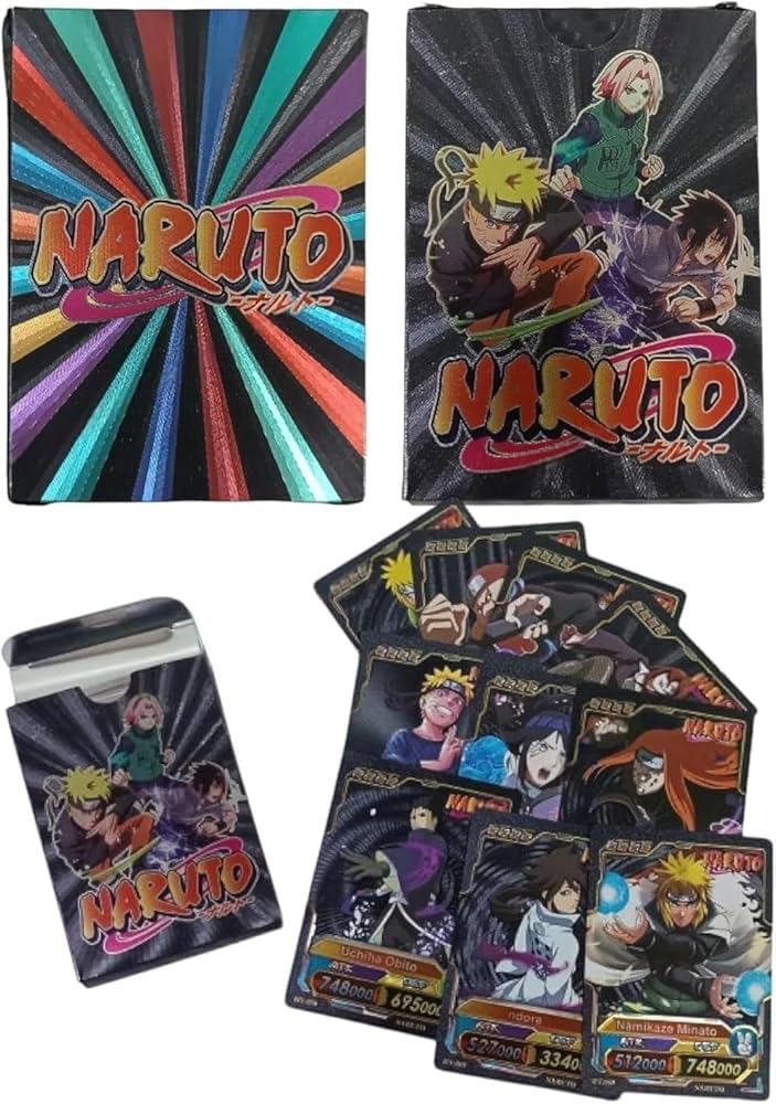 Naruto Card Deck - Collectible Foil Cards -6 Naruto Card Deck - Collectible Foil Cards -6