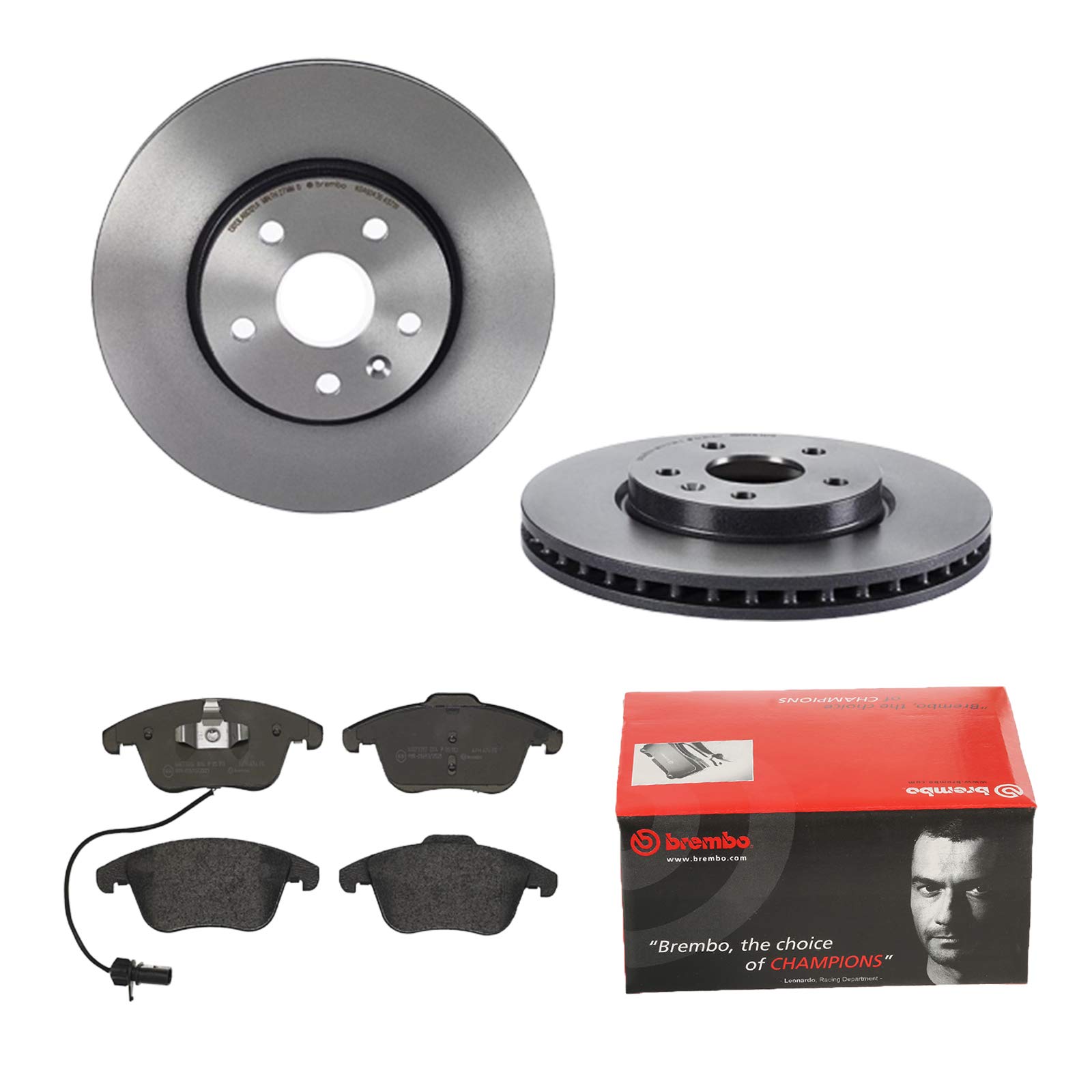 2 Bremsscheiben belüftet 314 mm + Bremsbeläge Vorne von Brembo Innenbelüftet (1420-54263) Bremsensatz Bremsanlage Bremsen-Kit,Bremsenset, Bremsscheiben, Bremsbeläge, Bremsen-Set, Beläge, Bremsbelag,