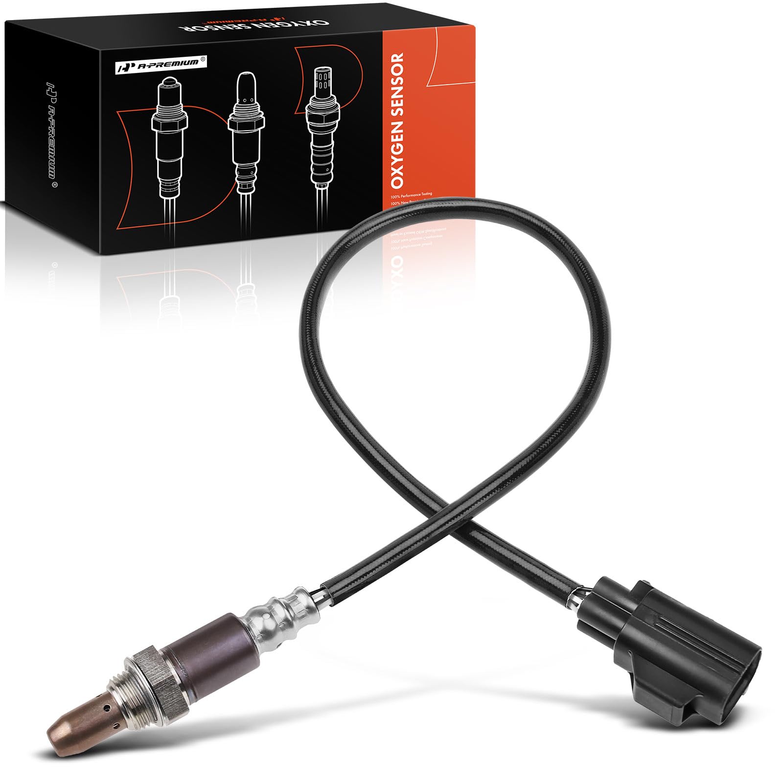 A-Premium O2 Oxygen Sensor Compatible with Volvo S40, V50 2007-2010 & Jaguar XF, XFR, XJ 2011-2012, XK XKR XKR-S, 2.4L 5.0L-image-1