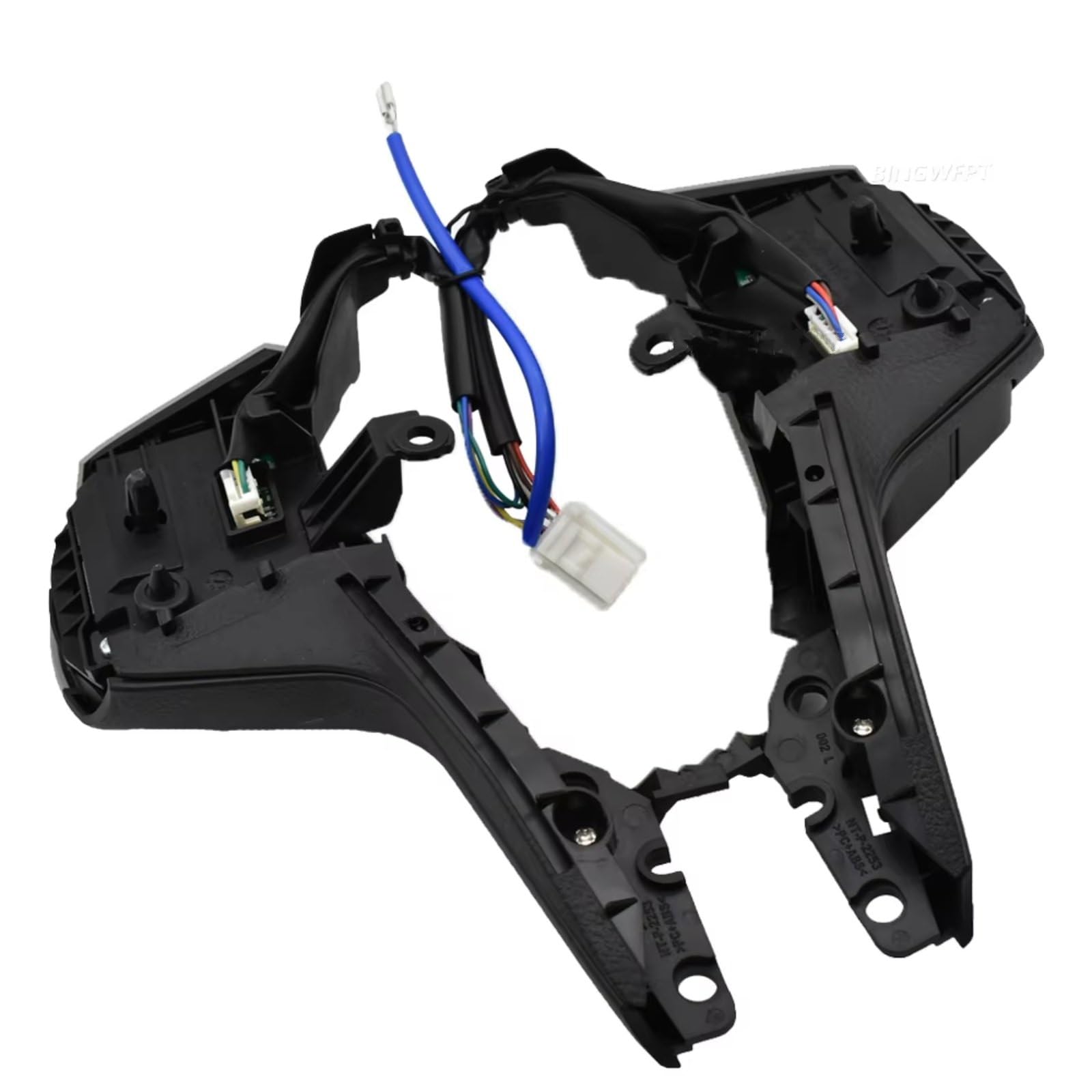 Compatible con Toyota para Innova 2015 2016 2017 2018 2019 2020 2021 Coche Multifunción Volante Control De Audio Interruptor De Botones De Crucero Interior Coche