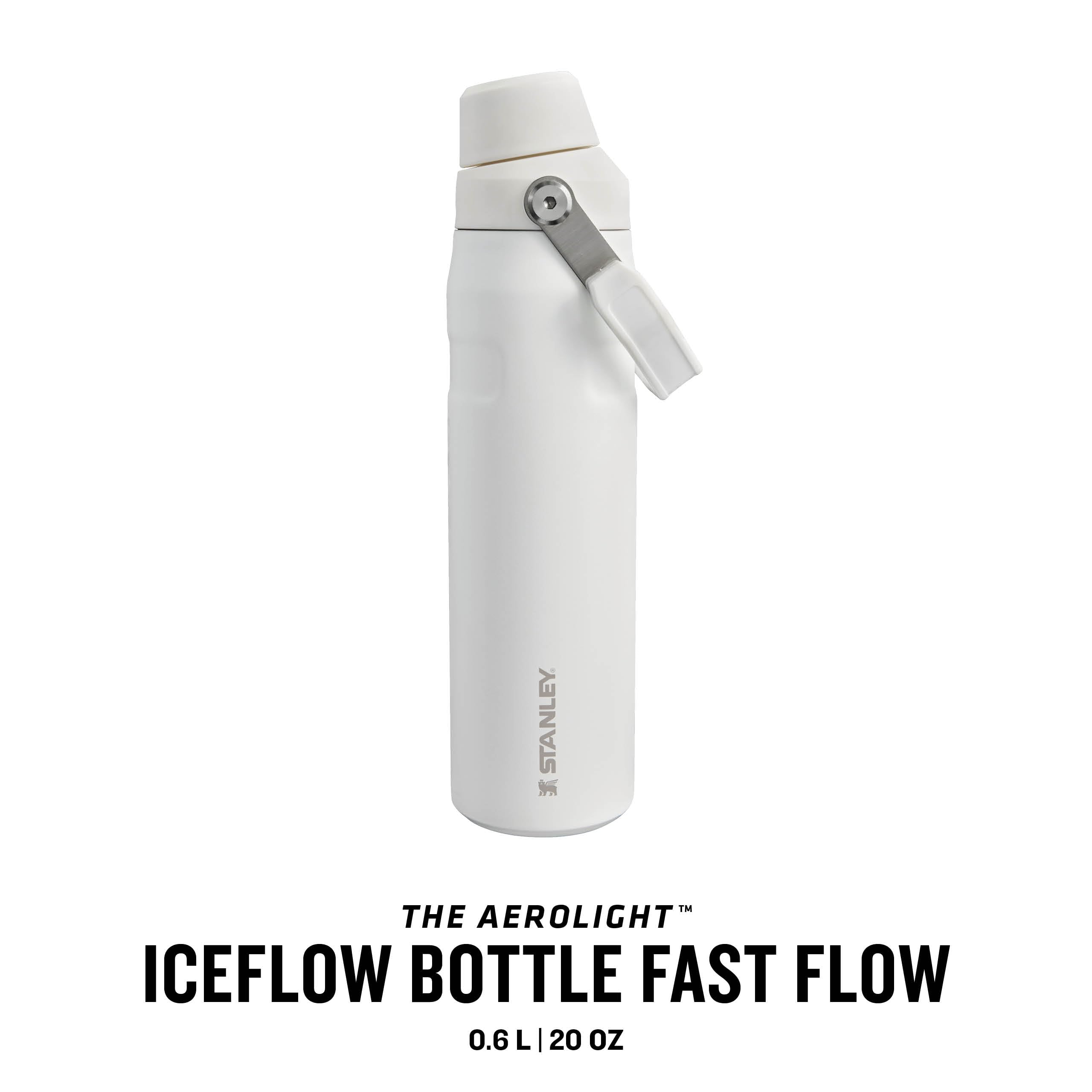 Stanley Iceflow Fast Flow Sports Water Bottle 0.6L - Keeps 10 Hours Cold - Lightweight Insulated Water Bottles - Dishwasher Safe - Leakproof and Fast Flow Lid - BPA-Free - Frost - Image 3