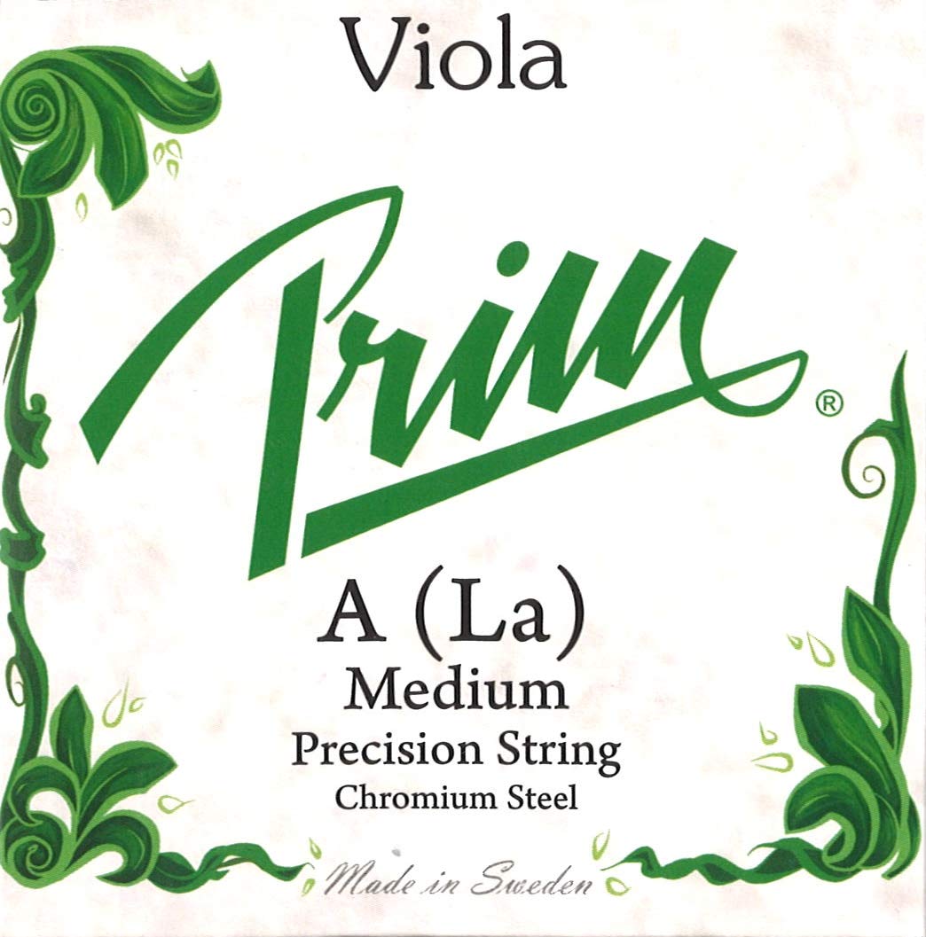 Prim Strings For Viola Steel strings A Chrome steel; Medium