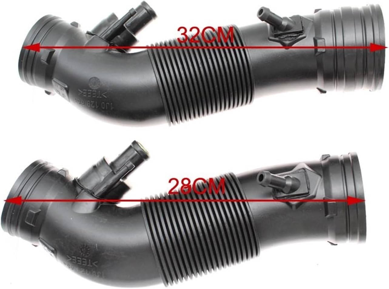 Engine Air Intake Hose 1J0129684G Fits 1999 2000 2001 Compatible For VW Jetta Golf 2.0 1J0 129 684 G K(28CM)