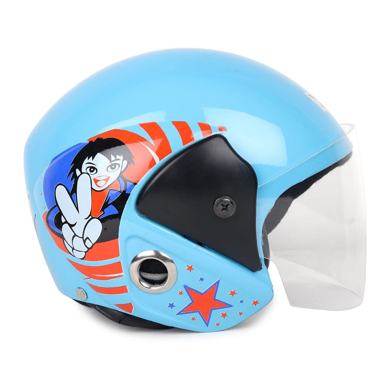 ASR Ahad Safety Riders: The Trusted Choice in Kids' Bicycle Helmets (Ages 3-8) (s.Blue) (Non Motorized) Size XS Helmet for Kids Boys and Girls Helmet