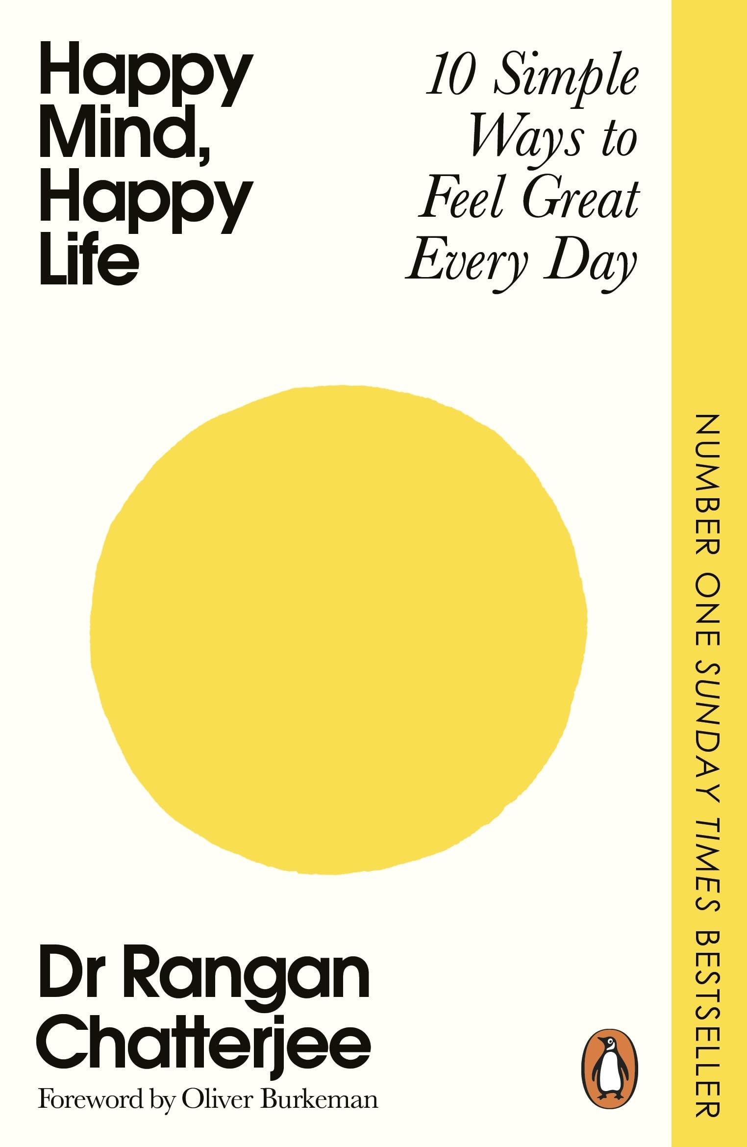 Happy Mind, Happy Life by Dr Rangan Chatterjee (Paperback Book)