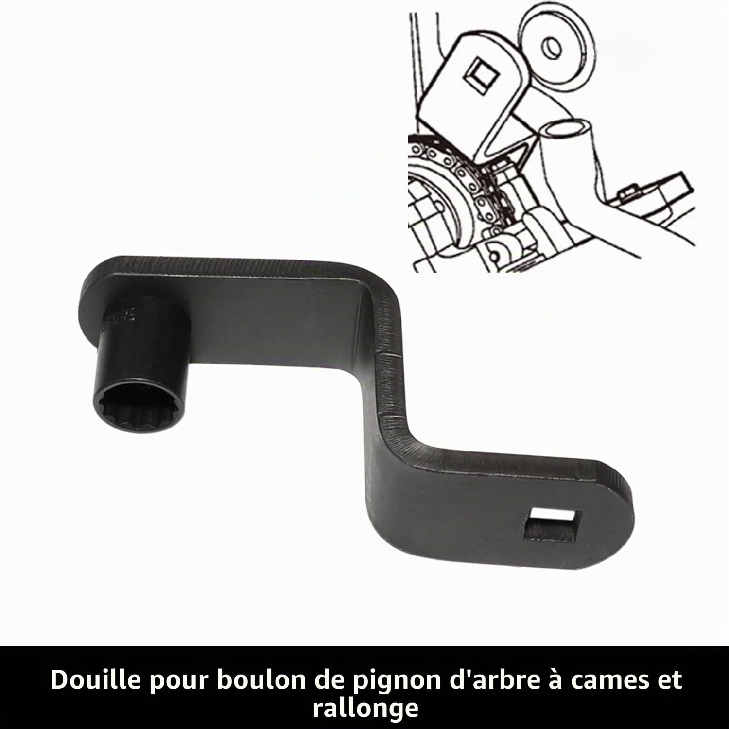 DPTOOL Kit d'outils de Distribution d'arbre à cames pour Ford Land Rover Explorer Mustang Ranger Mercury Mountaineer Mazda 4.0L 4015CC SOHC V6 8 pièces