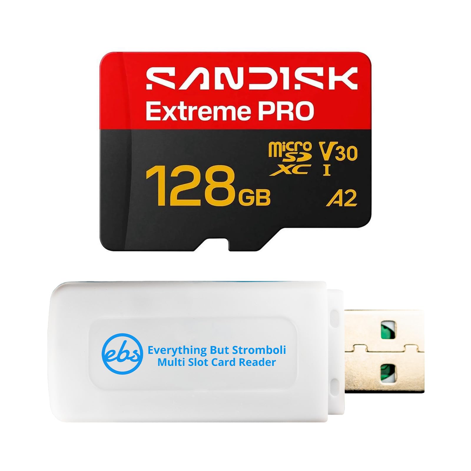SanDisk Extreme PRO - MicroSD de 128 GB para cámaras Insta360 SDSQXCJ