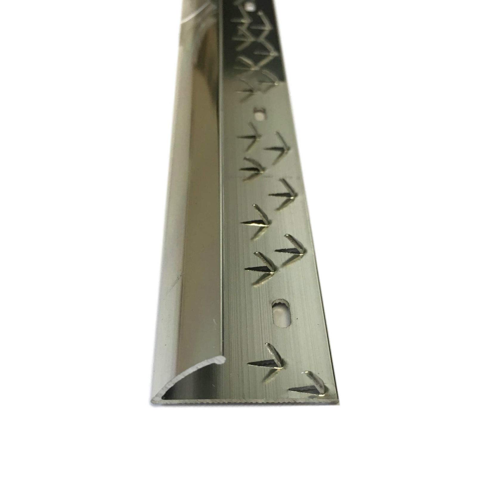 Flooring Direct Silver Single Edge Carpet Metal Door Bar Trim (900Mm, )