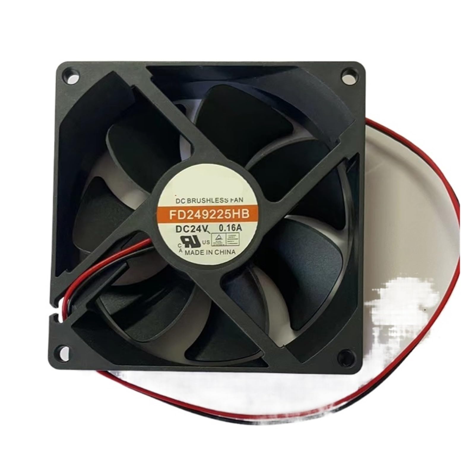 YMUGUEGH 90x90x25mm FD249225HB 9025-24V, 0,16A, 90mm dc cooling fan