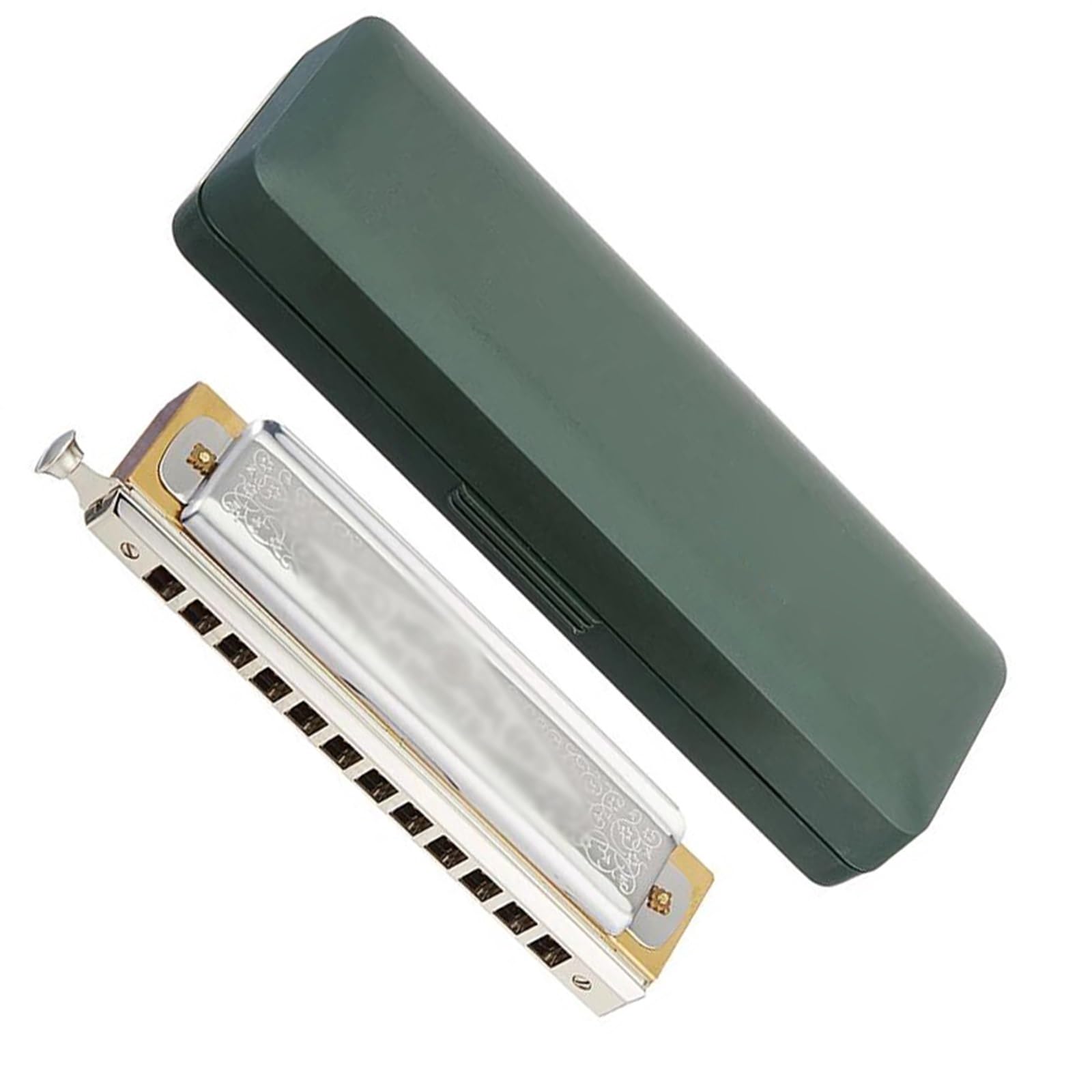 Harmonijka diatoniczna, Student Harmonica 12 Hole Chromatic Harmonica Wooden Comb 12 Hole Harp harmonica Beginners
