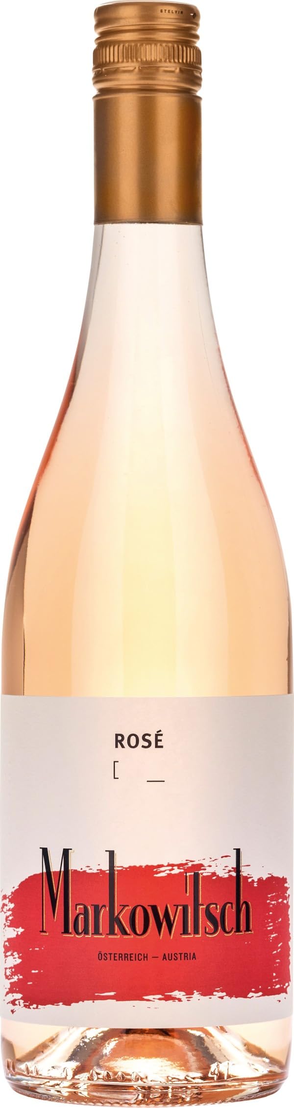 Weingut Gerhard Markowitsch Rose Qualitätswein aus dem Carnuntum Zweigelt Roséwein trocken (1 x 0.75 l) (Packung mit 6)
