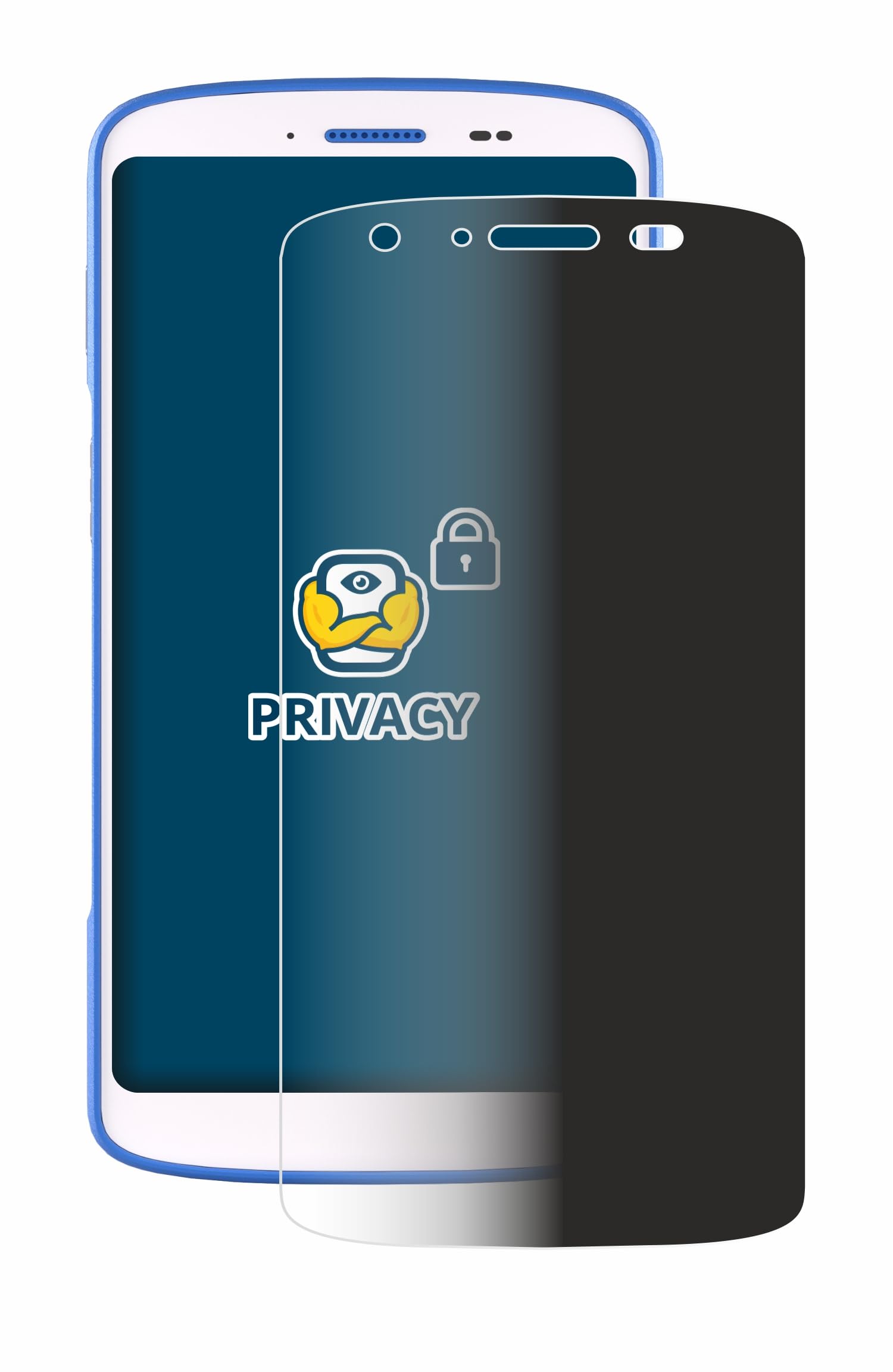 brotect Privacy Screen Protector Compatible with Zebra HC 25 [Anti-Spy, Protection-Film, Blue Light Filter]