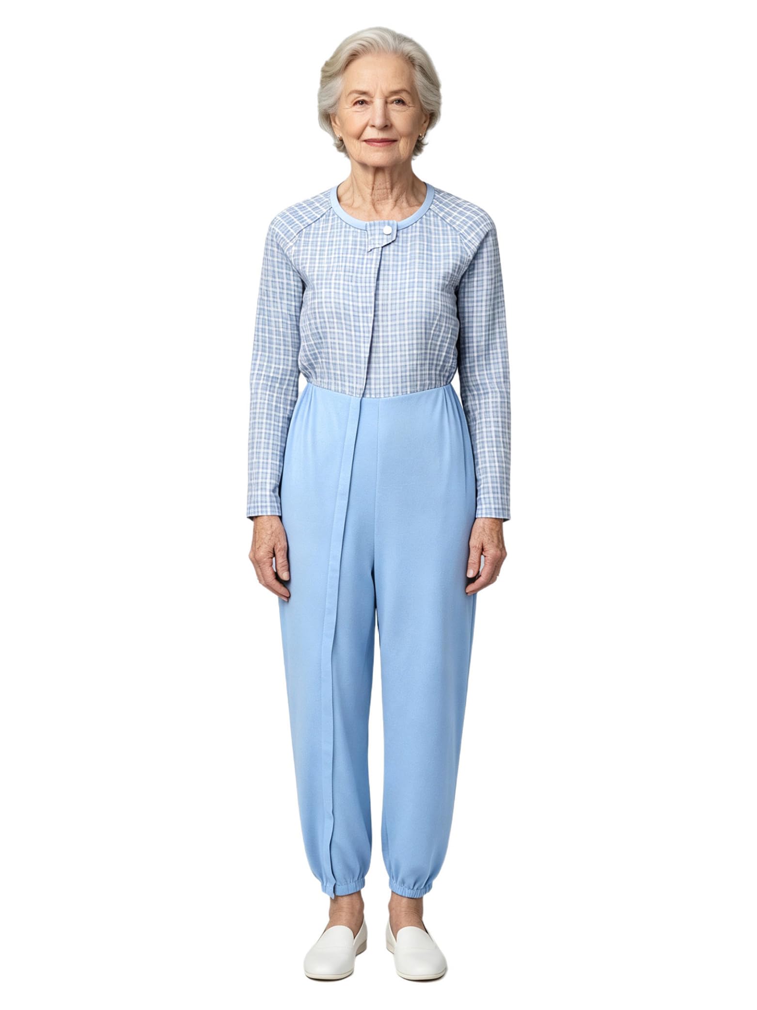Linjinx Donna Abbigliamento Adulti Con Esigenze Speciali Salopette Adattata