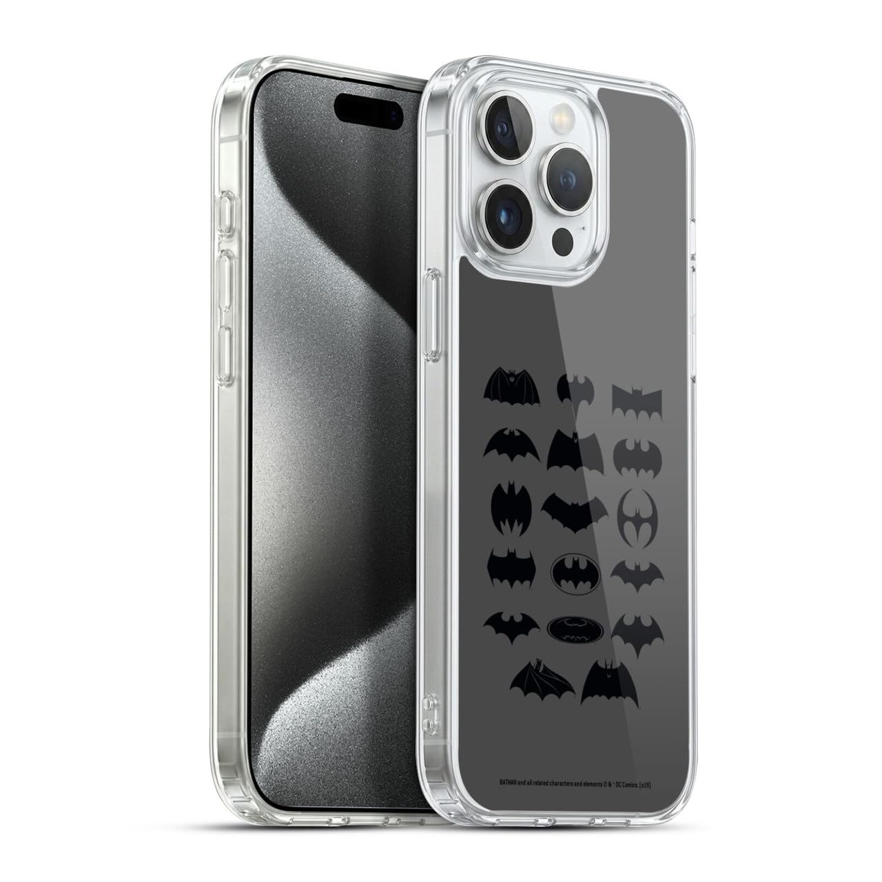 Funda Batman iPhone 15 Pro Max para evitar arañazos con una carcasa flexible de gel 7