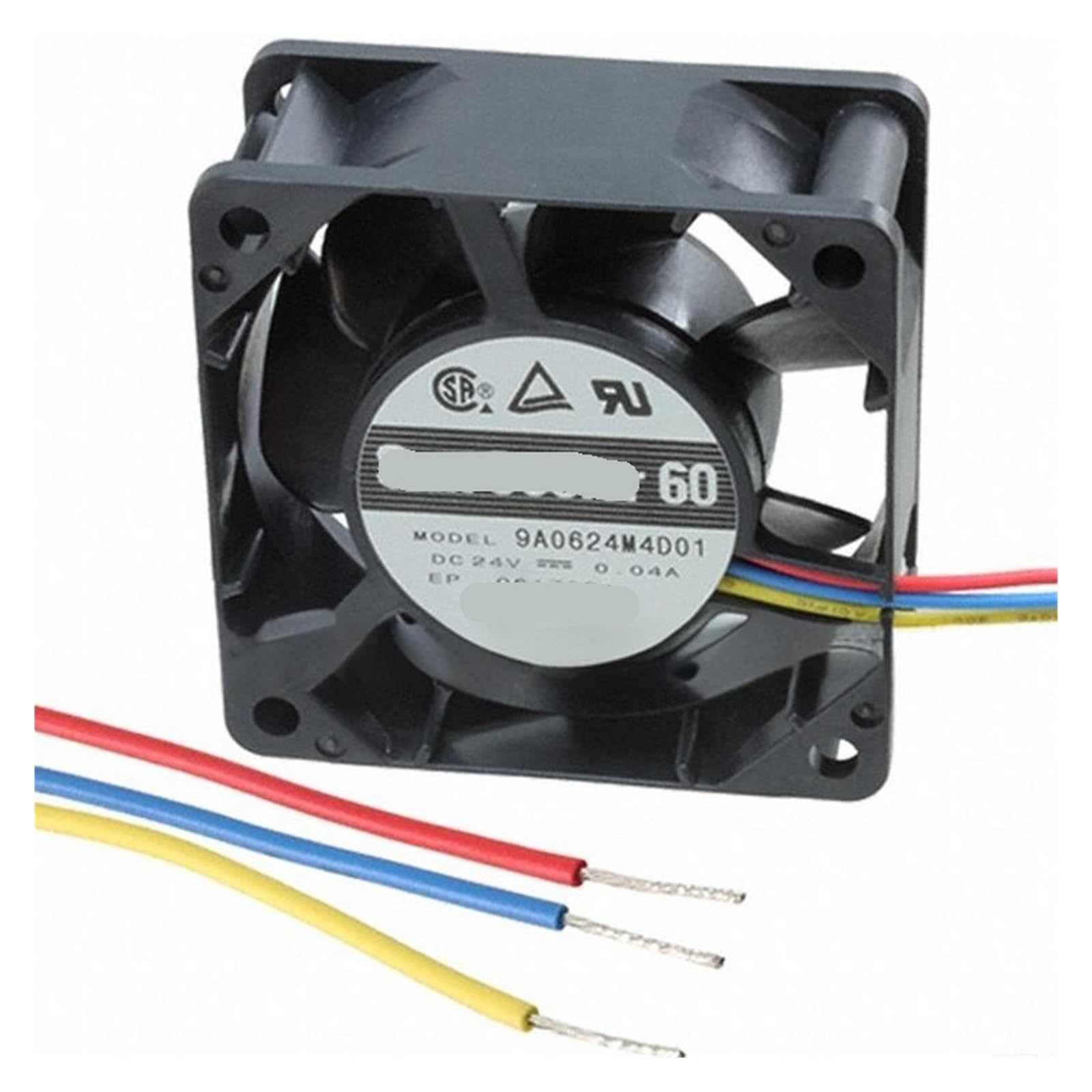 Lzikkgki One Color 9A0624m4d01 24Vdc Fan 60X60x25mm 960W 3Wire 2600Rpm