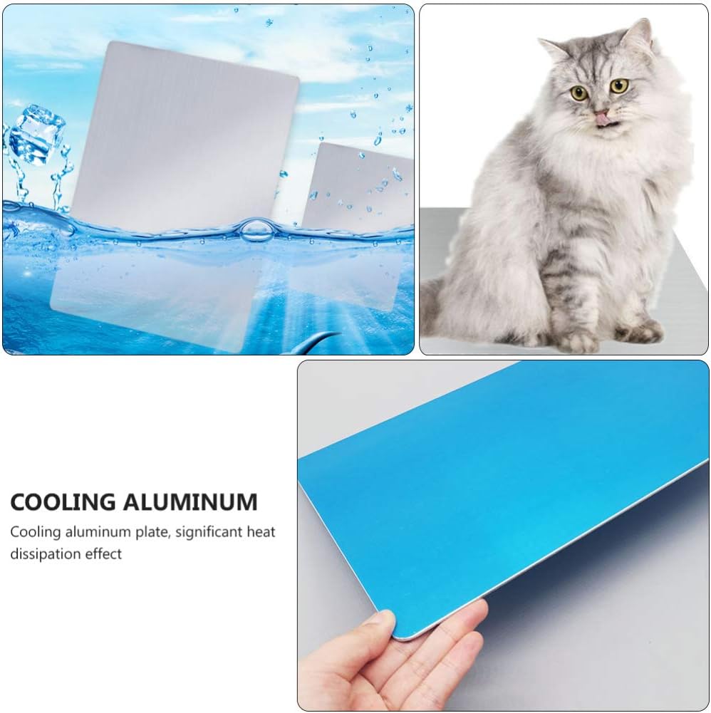 Pet Cooling Plate Summer Aluminum Plate Dog Bed
