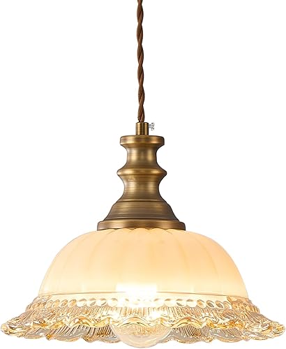 Miniatura 9 de HDDFL Lámparas Colgantes de Vidrio Modernas Accesorios de Iluminación Colgante Lámpara Colgante Acabado Cepillado Accesorio de Luz Colgante para