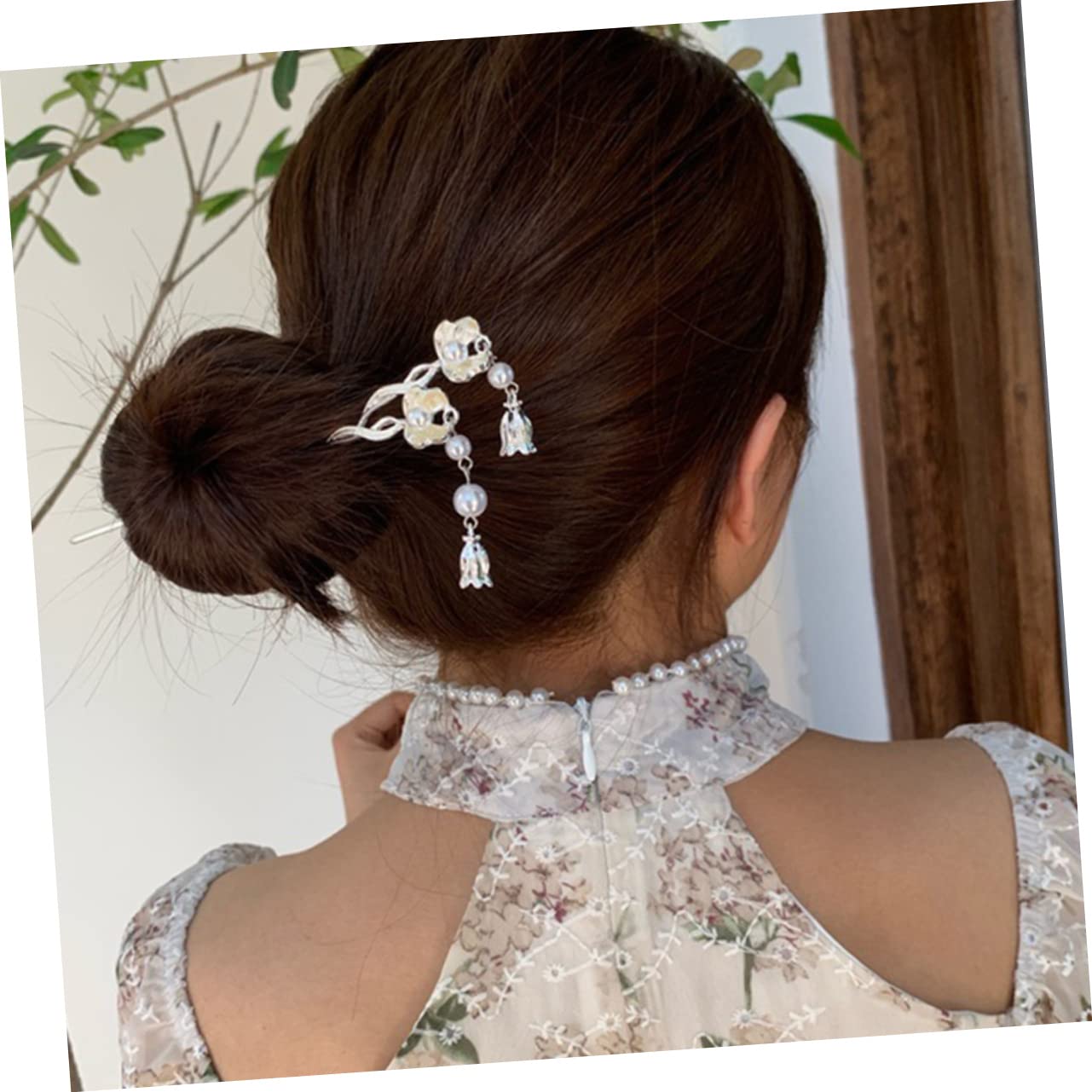 MAGICLULU 10piezas Horquillas De Pelo De y Flor Para De Cabello Elegantes Palillos Para Moño Accesorios Para Mujeres Para Cumpleaños Especiales