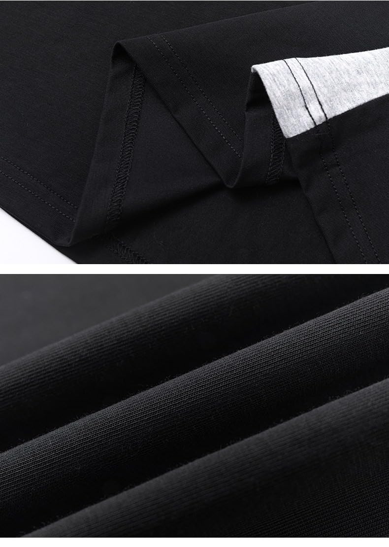 Męski dres do joggingu, z okrągłym dekoltem, patchwork, patchwork, casual, z krótkim rękawem
