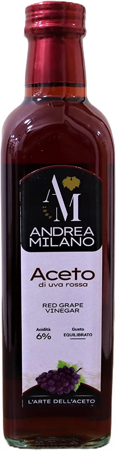 Aceto Rosso Red Grape Vinegar, 500 ml
