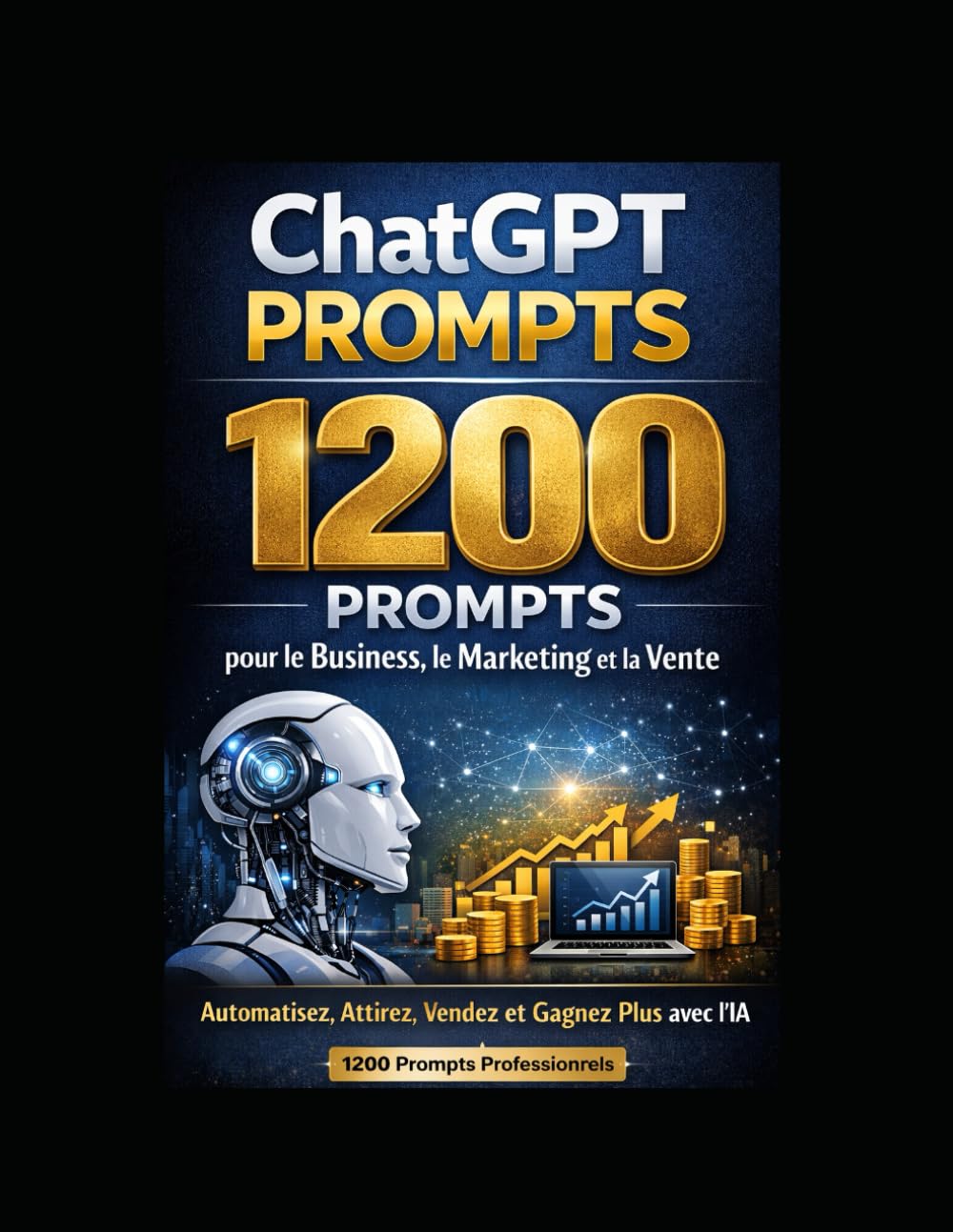 1200 Prompts ChatGPT pour le Business, le Marketing et la Vente: Le guide ultime pour créer, automatiser et développer votre entreprise grâce à l’intelligence artificielle (LIVRE IA EN FRANCAIS)