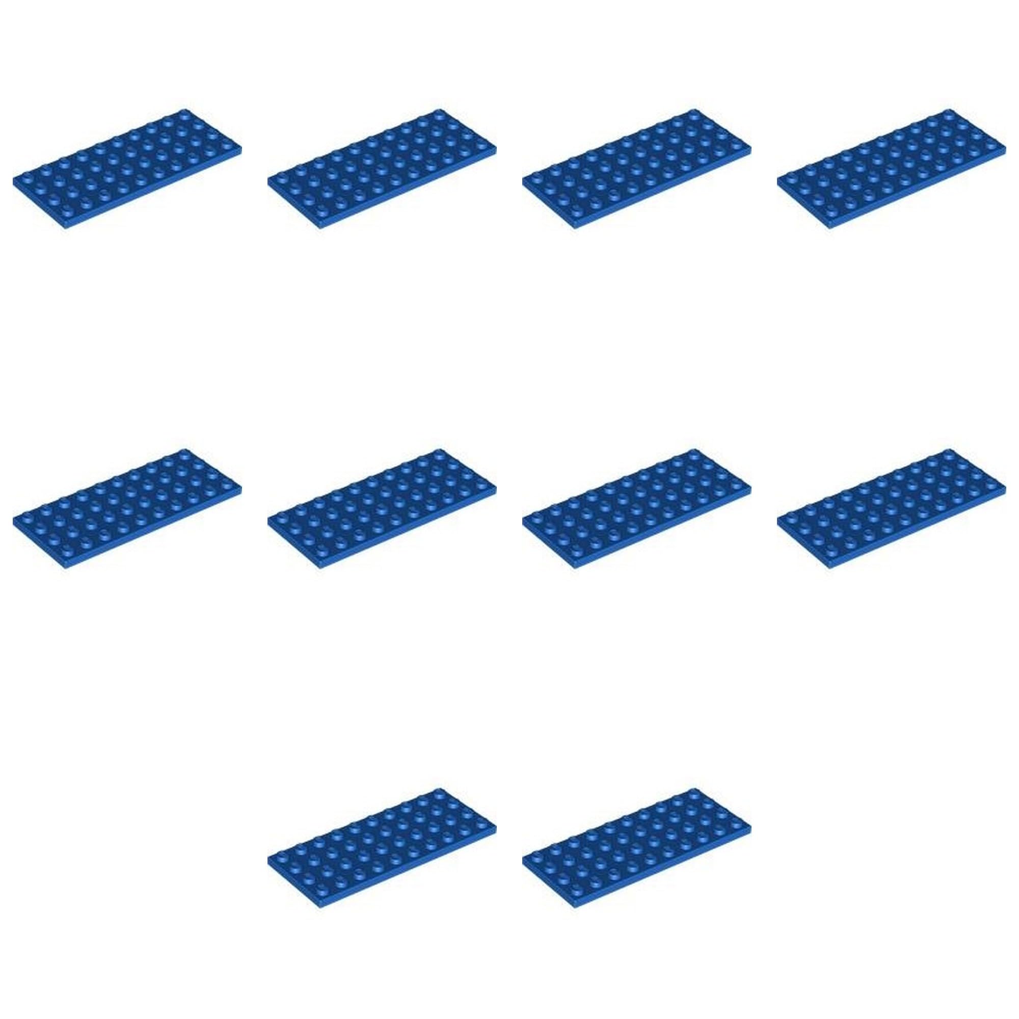 LEGO Plate 4 x 10, Part 3030 (Blue, 2, Bricks)
