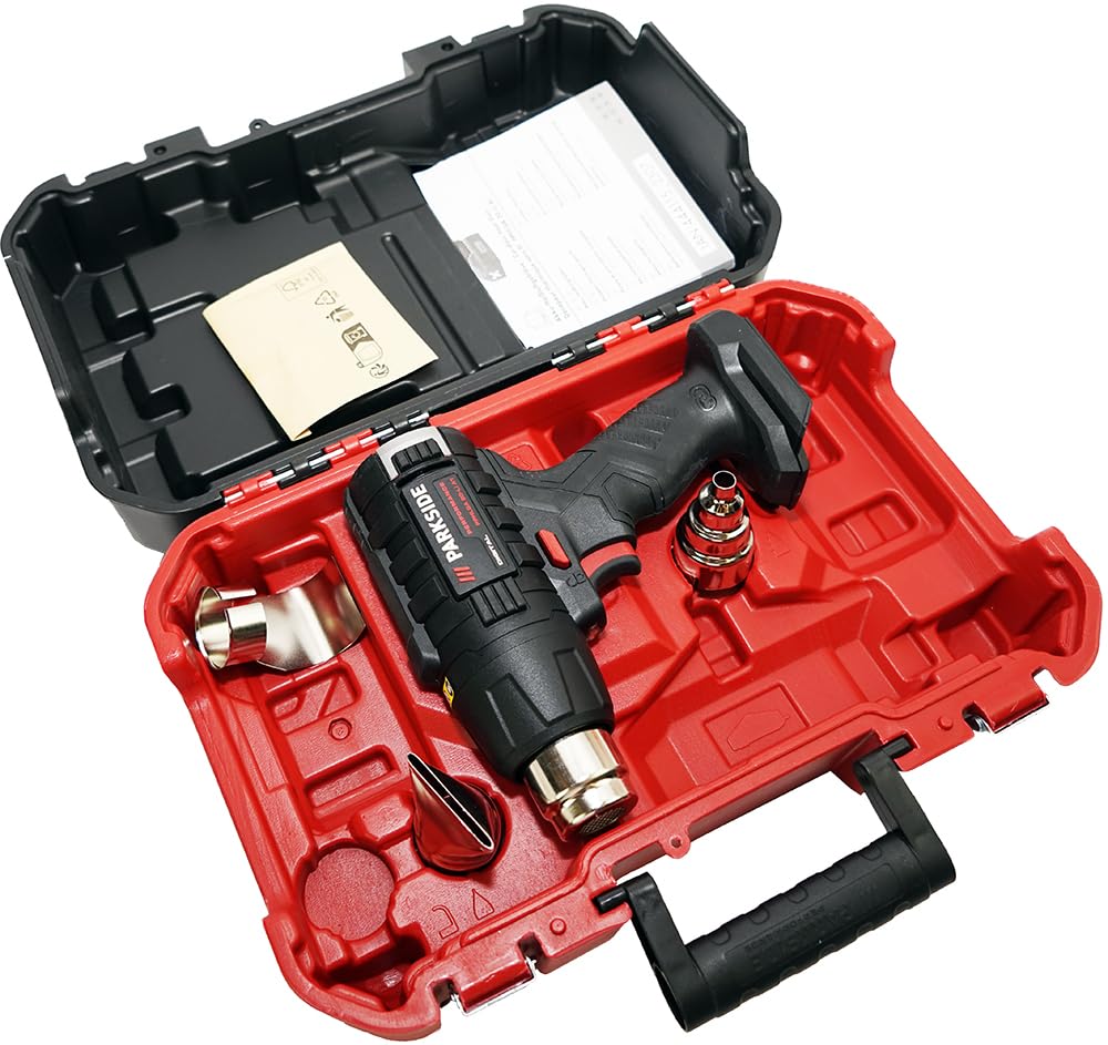 HEADNMORE® Bundle - PARKSIDE PERFORMANCE® 20V Akku Heißluftpistole PPHLGA 20 (inkl. 4Ah Akku) +Schlüsselanhänger