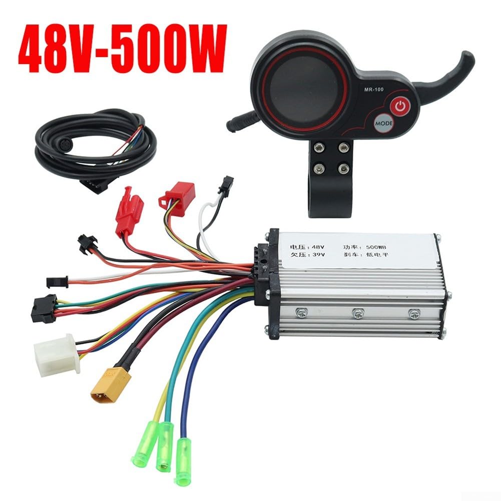 Kit di controller per scooter elettrico, 500 W, 36 V/48 V, con display LCD, per scooter elettrici Kugoo