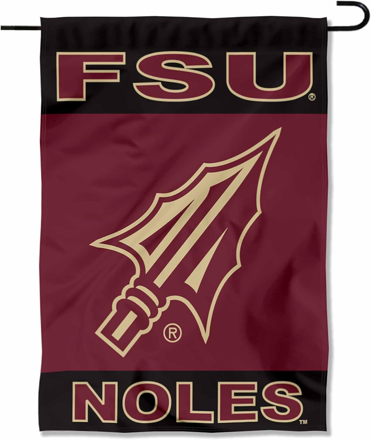 College Flags & Banners Co. Florida State FSU Noles Spearhead Garden Flag