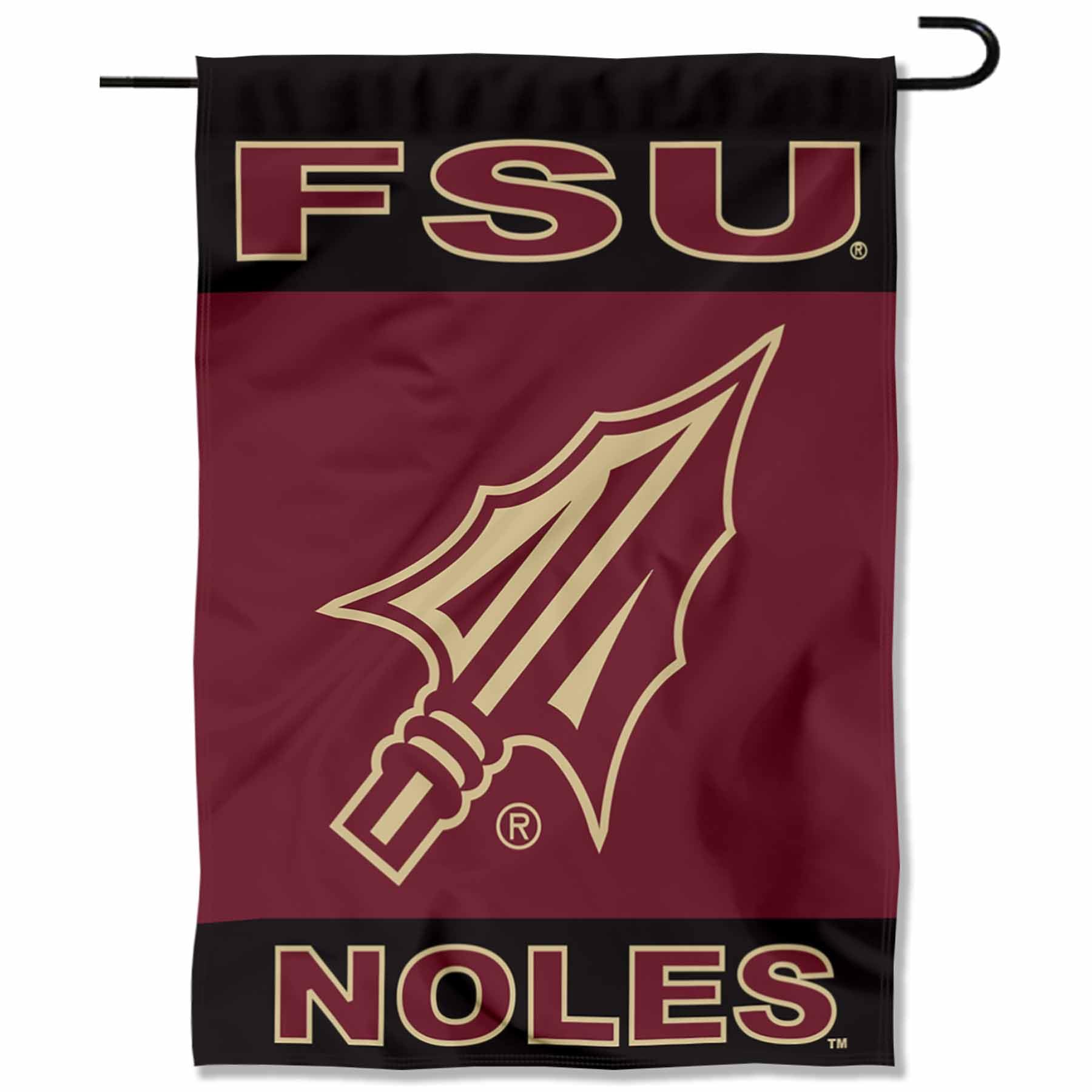 College Flags and Banners Co. Florida State Seminoles Spearhead flaga ogrodowa