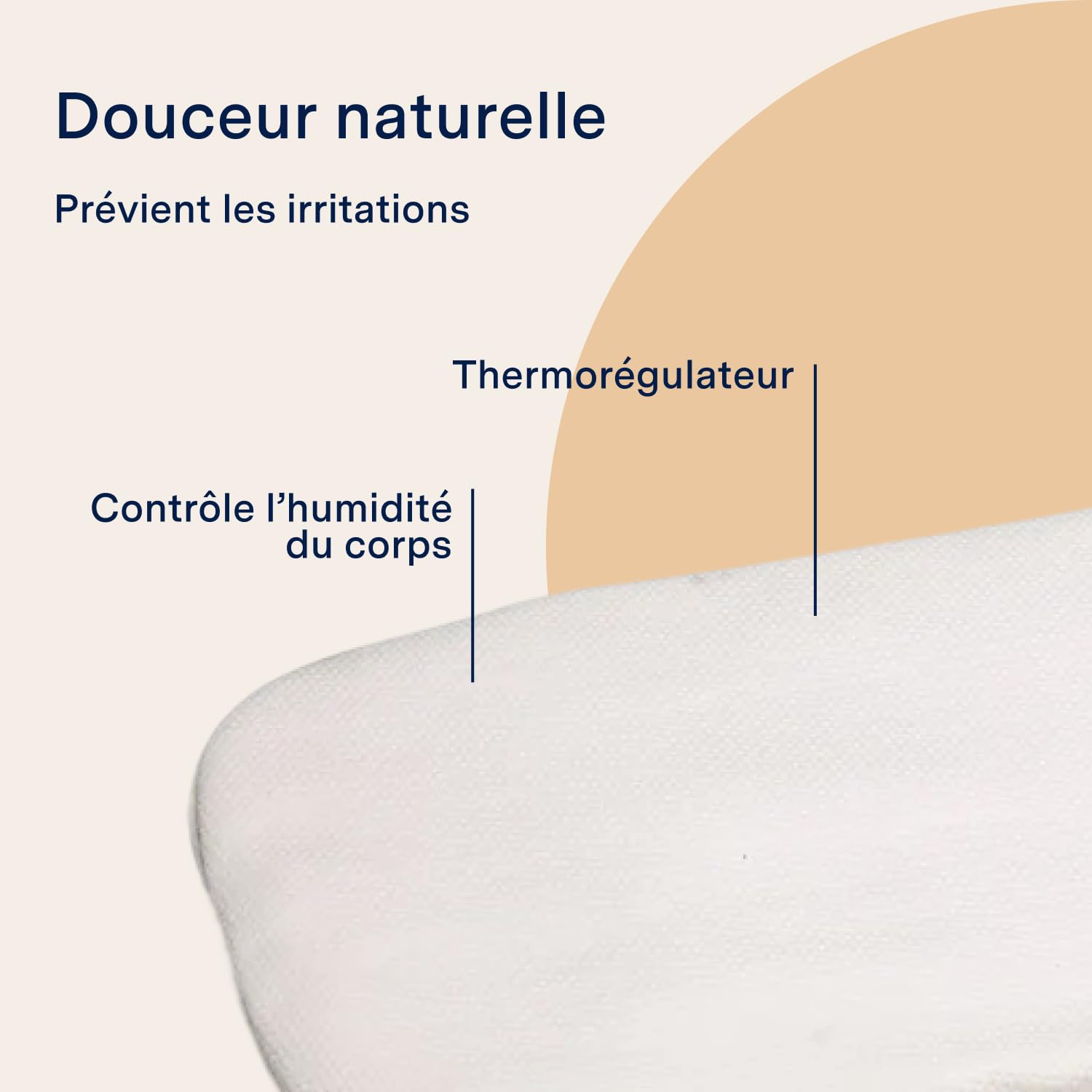 PEG Mattress Cover - Protège-Matelas Respirant en TENCEL™ pour Nacelle - Compatible avec toutes les Nacelles Peg Perego