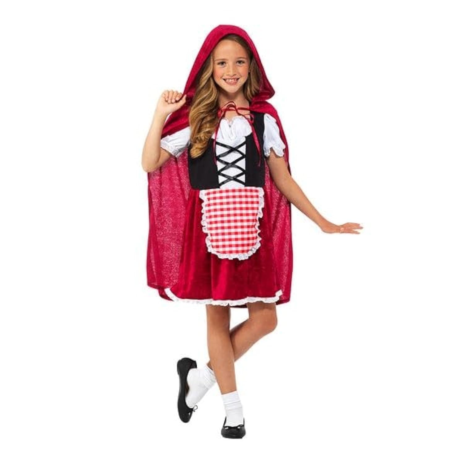 Mad Toys Red Riding Hood Kids Costumes Kids Costumes, 83281-S