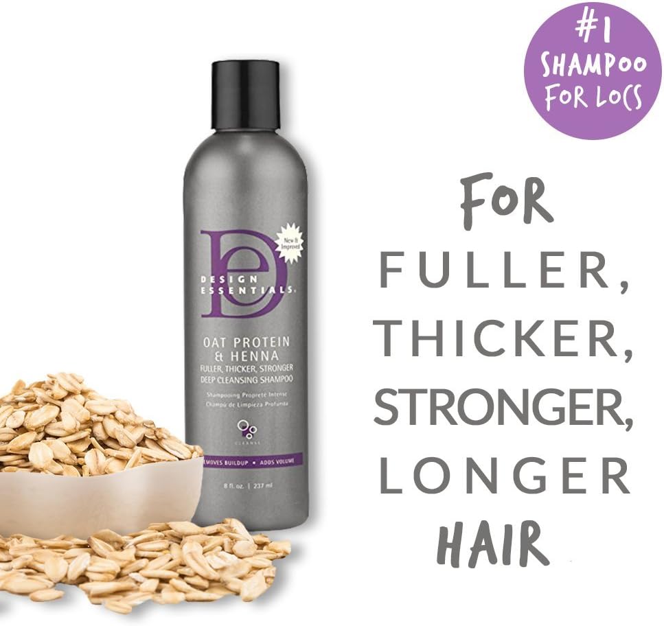 Design Essentials Shampooing nettoyant en profondeur aux protéines de chêne et au henné Design Essentials Shampooing nettoyant en profondeur aux protéines de chêne et au henné