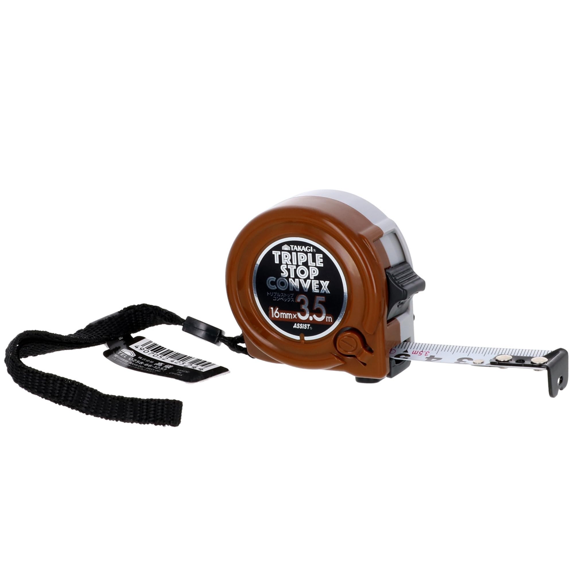 Amazon.co.jp: 高儀 トリプルストップ コンベックス 16mm×3.5m TAKAGI