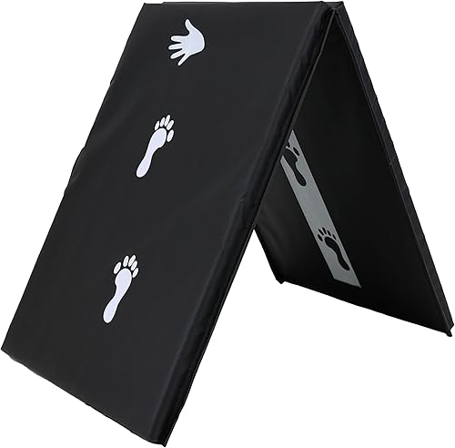 Z Athletic Esterilla plegable de entrenamiento de ruedas y vigas para gimnasia y gimnasia para niños