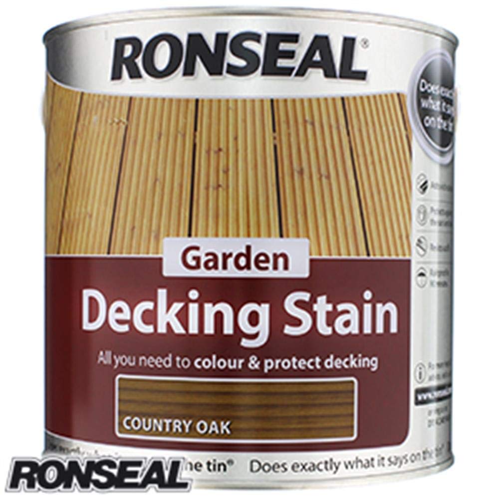 Jtf Mega Discount Warehouse Oak Ronseal Decking Stain Country 2.5L