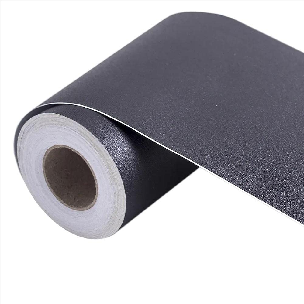 Dostear Black Matte Wall Borders Peel And Stick Wallpaper Border Window Trim Molding Mirror Frame Kit Wall Panel Bulletin Board Borders 15 X 500Cm