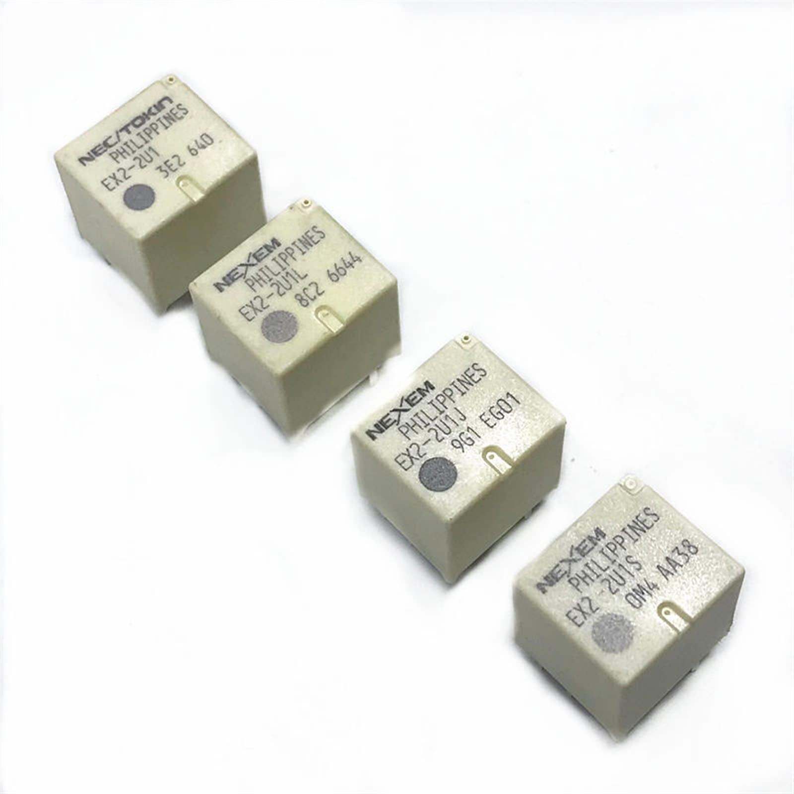 AQHYEBNSR 100% EX2 EX2-2U1 EX2-2U1S EX2-2U1L EX2-2U1J DC12V Automotive Relays 10Pins 25A 12V On Board Central Locking Relay(EX2-2U1S)