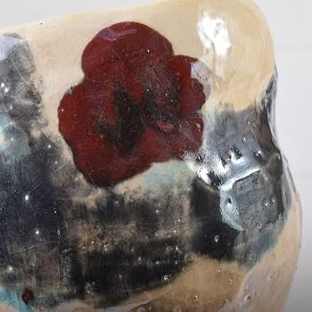 Amazon.co.jp: 茶道具 啓寿庵 七宝釉薬彩 花文 茶碗 共箱 N 7219 Amazon.co.jp: 茶道具 啓寿庵 七宝釉薬彩 花文 茶碗 共箱 N 7219