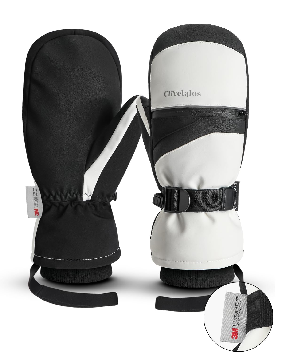 Clivetalos Snowboard Mittens