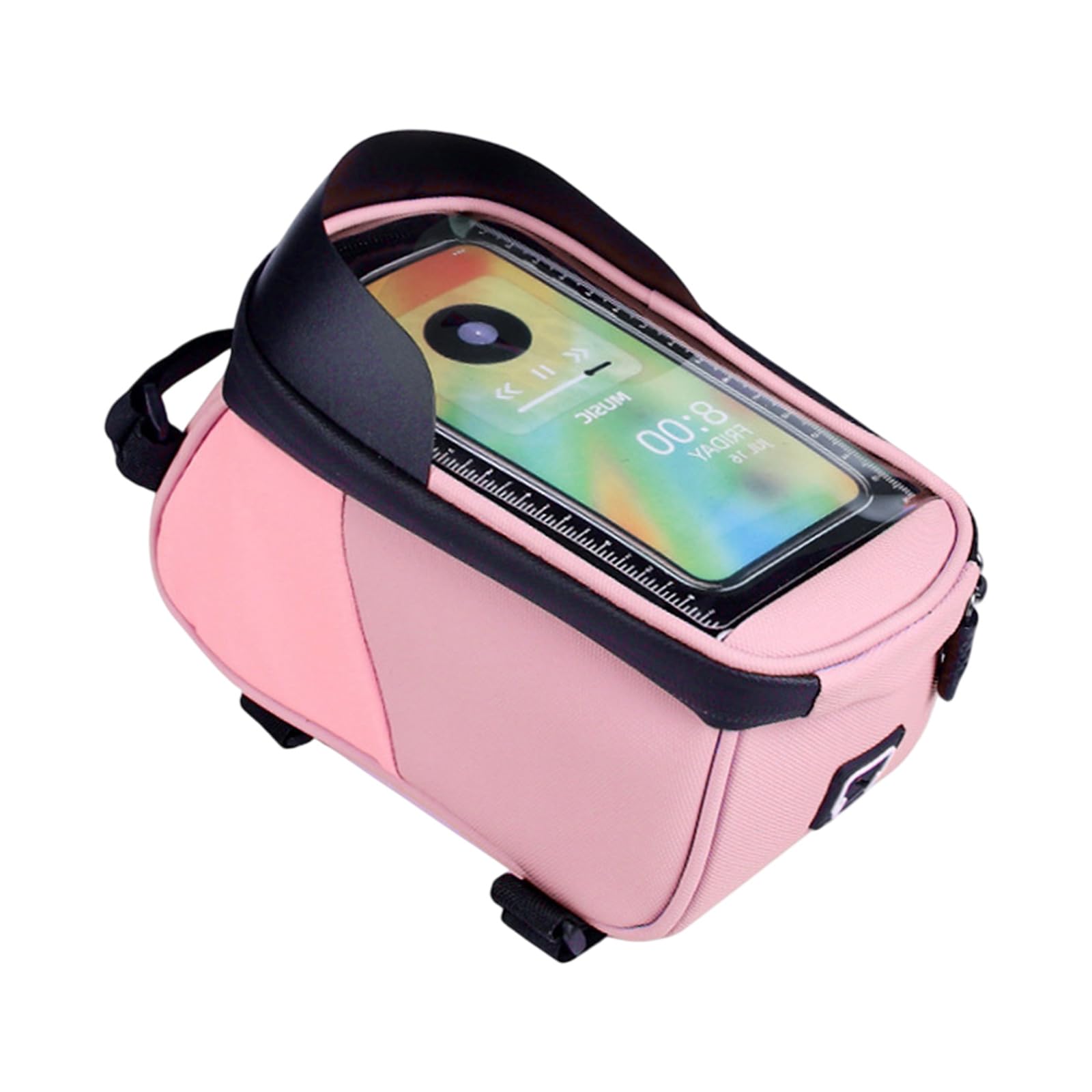 QIAOLIDA Waterproof Bike Frame Bag Quickly Release Front Tube Pack Shockproofed Bicycles Top Tube Pouches For Cycling Commuting
