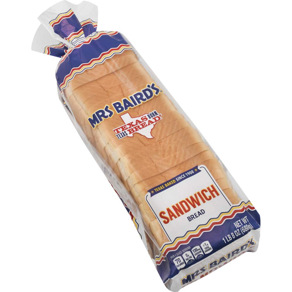 Mrs Baird's Sandwich White Bread 24 oz