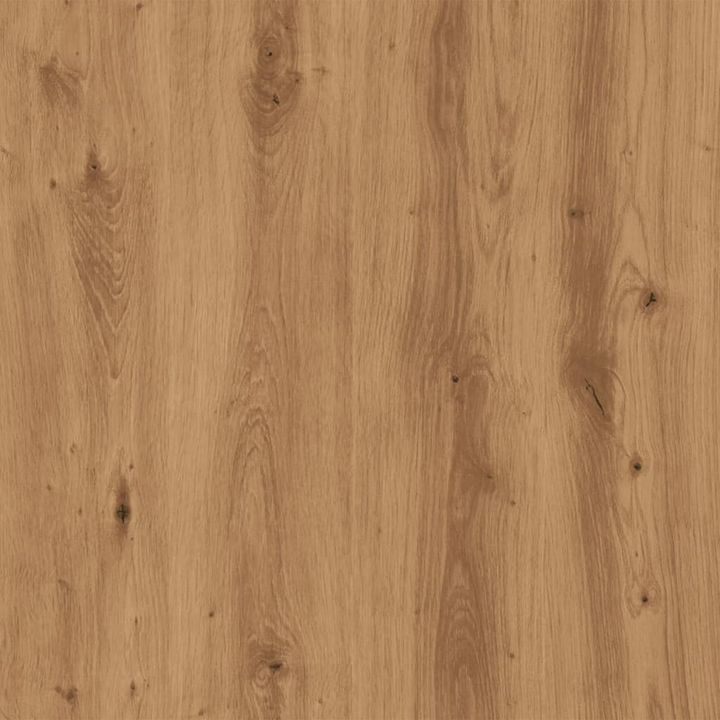 vidaXL Cadre de cheminée chêne Artisanal 90x30x90 cm Bois ingénierie