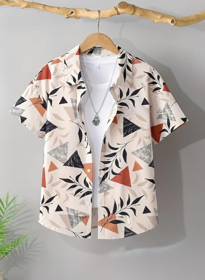 Image of Tagas Boys' Shirt |||Casual Vacation (Shirt)||Half SleeveShirt||