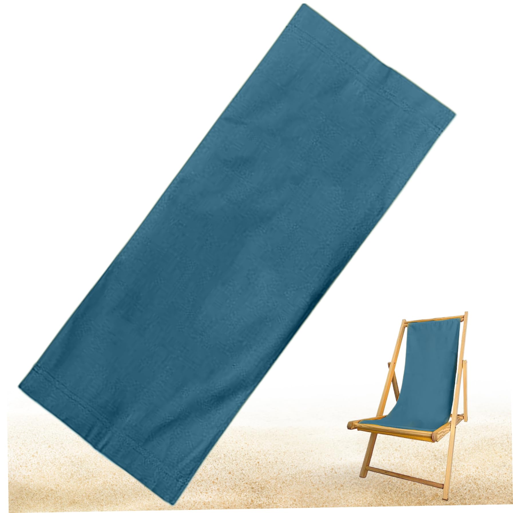 Tissu de remplacement lourd 45x17 pour chaise de patio et salon de jardin vert