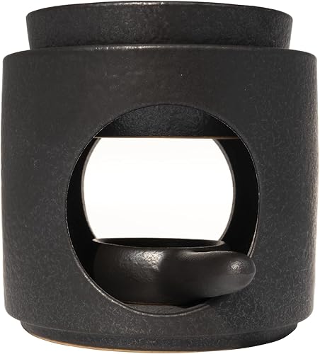 Quemador de cera  Calentador de velas de cerámica  Derretidor de velas de cera  Duftlampe  Difusor de aceite perfumado con candelita  Tamaño H* 4.3