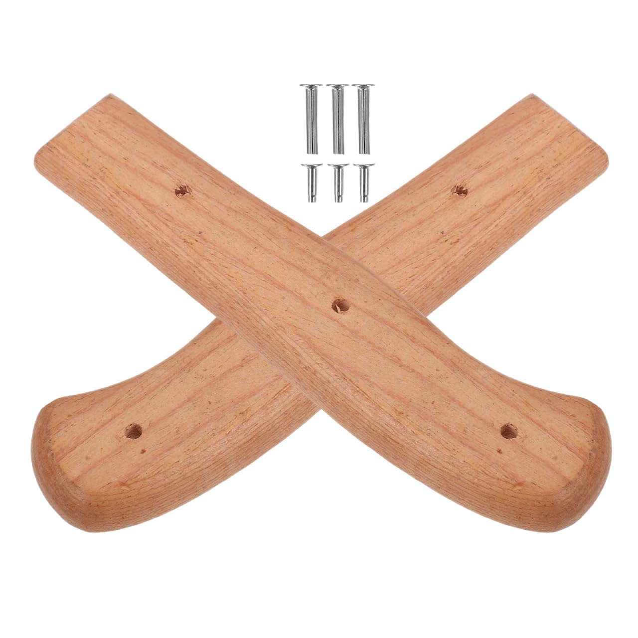 balacoo Chef Knife Wood Handle Kitchen Knife Wooden Grip Hardwood Handle Replacement Grip Kit