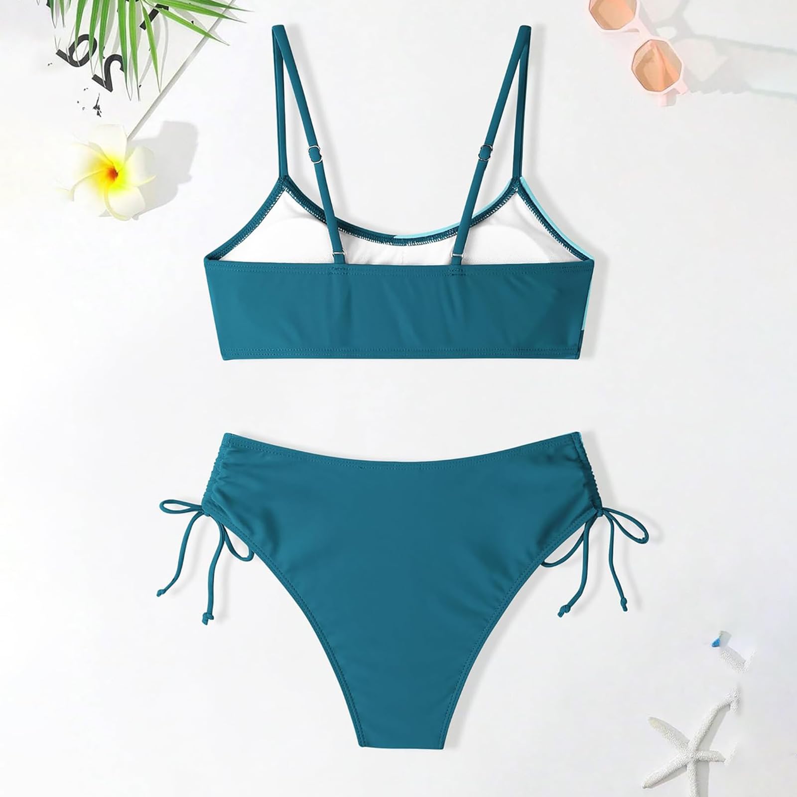 Costume Due Pezzi Bambina Costumi Bambina Costume Neonato Mare Piscine Bimbi Piscina Bimba Bambini Neonati Neonata Bagno 4 Anni Bikini Ragazza Set Nero Intero da 10 3 Tutina Ciniglia 2 Slip 11 UV Top