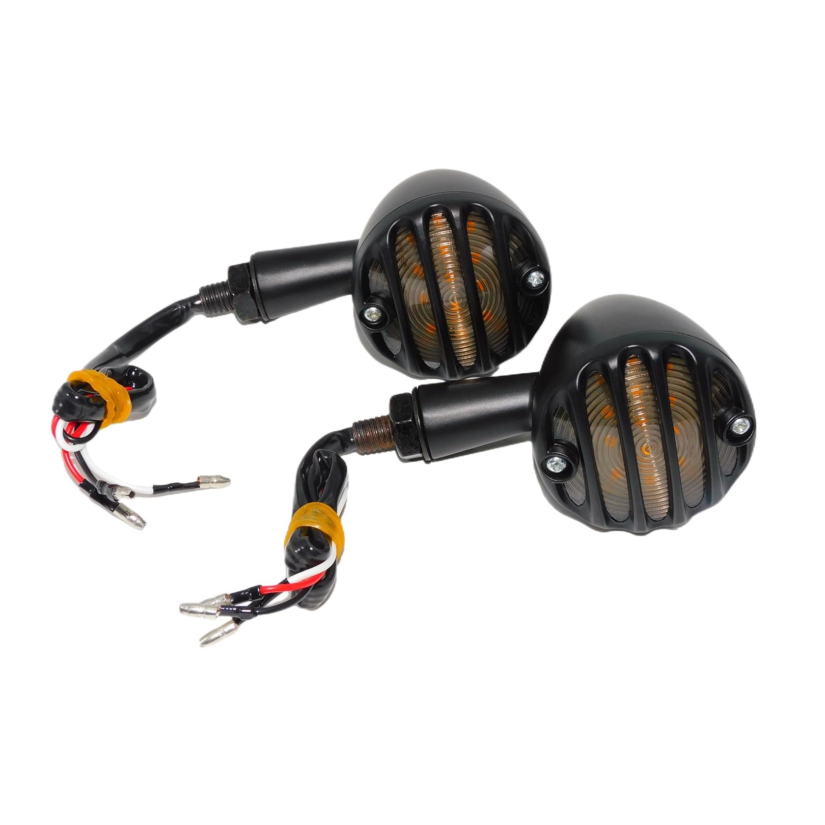 Motocletta Scooter Indicatore di Direzione Luce Indicatore luminoso proiettile indicatore di direzione universale per moto per Ha&rley Touring Dyna Chopper per