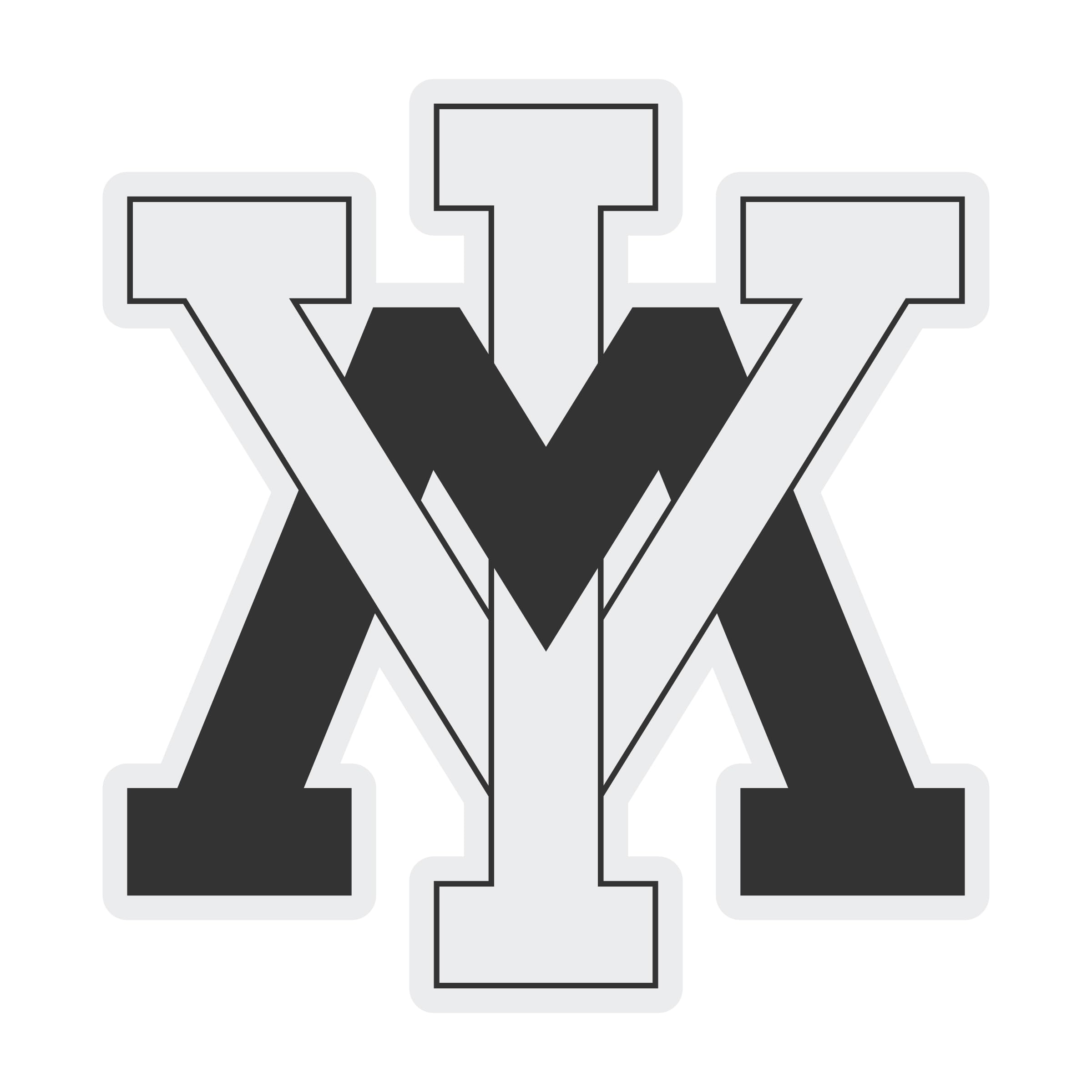 VMI Keydets Vinyl Decal Sticker 6 Inch Clear Officially Licensed Collegiate Product